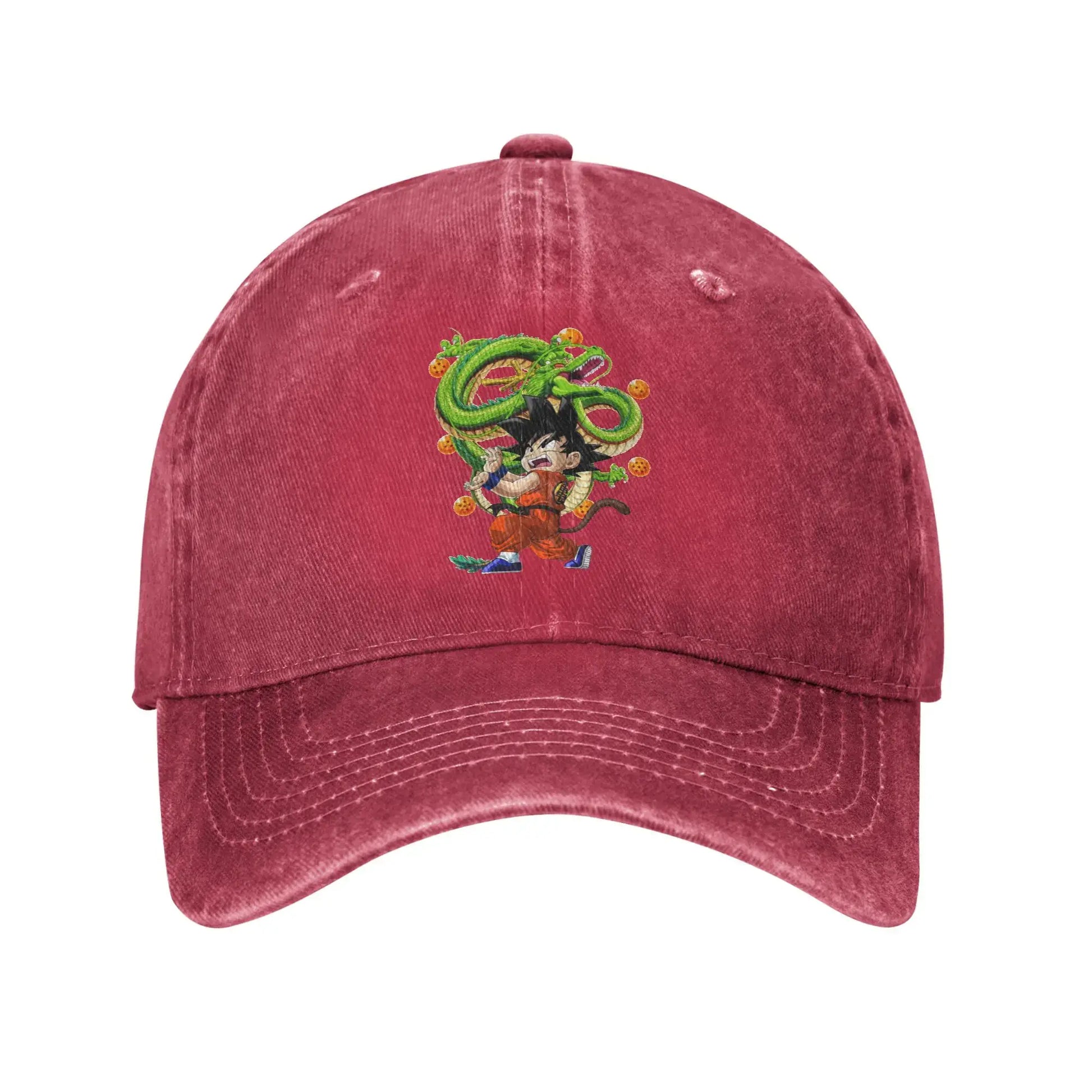 Retro Kamehameha Kid Goku Anime Baseball Caps Unisex Distressed Cotton Headwear Dragon Ball Outdoor Workouts Gift Hats Cap, Produit gaming premium Fraquane, produits de luxe, nouvelle génération, équipement gamer