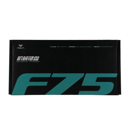 The New Hot-Selling EPOMAKER x AULA F75 75% ANSI Hot-Swappable Washer Bluetooth 5.0/2.4G Wireless/wired Mechanical Keyboard PBT