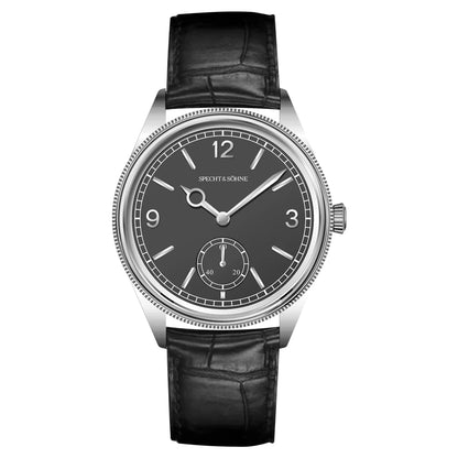 New Specht & Söhne 1908 Classic Men's Watches Mechanical Watch Genuine Leather Stainless Steel Business Wristwatch Waterproof