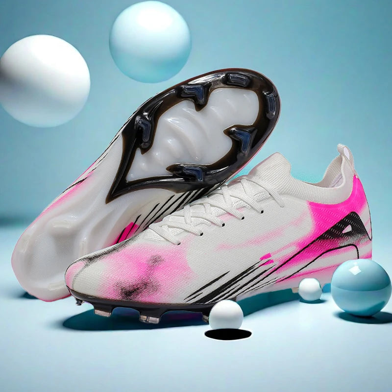Męskie buty piłkarskie Society Professional do treningu na trawie – oryginalne buty do futsalu z kolcami, antypoślizgowe buty do halowych boisk piłkarskich 2025