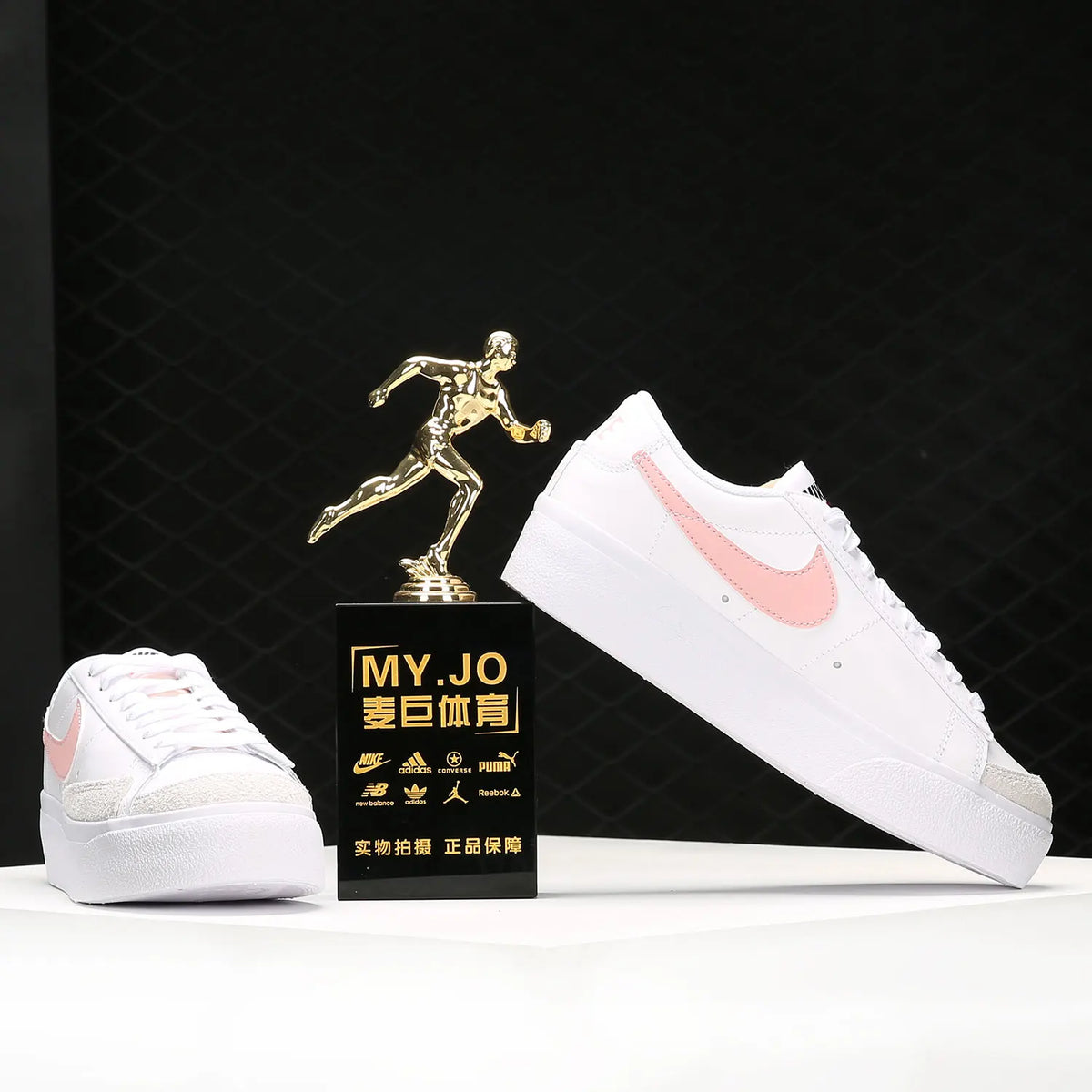 Nike Official Women's Blazer Low-Top Comfortable Casual Sneakers DJ0292-103