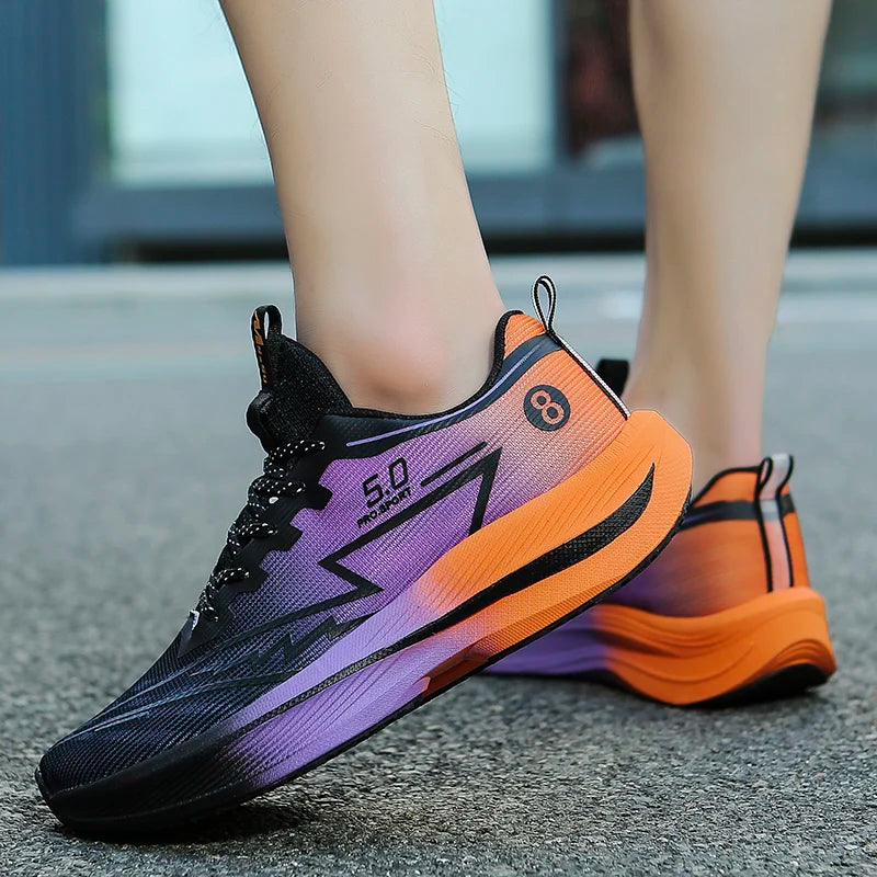 Men Sports Running Shoes Casual Marathon Lightweight Women's Comfortable Athletic Nonskid Walking Sneakers Outdoors Couple Shoes