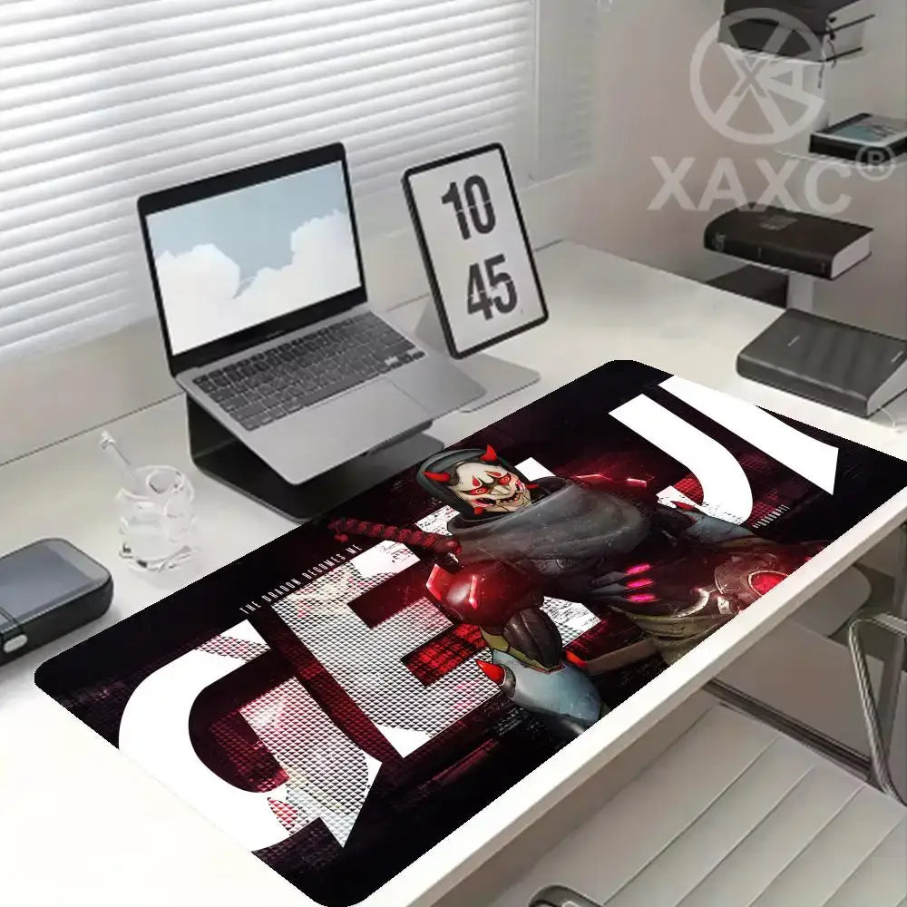 Large Game Overwatch Mouse Pad Kawaii XXL PC Computer Desk Mat Gamer Office Carpet Keyboard Table GamingAccessories MousepadXAXC