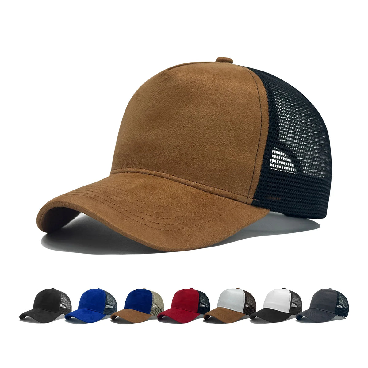 Sommer-baseballkasket i mesh til kvinder og mænd med bogstavpatch, snapback-kasket, afslappet, åndbar, unisex, street, hiphop, trucker-kasketter