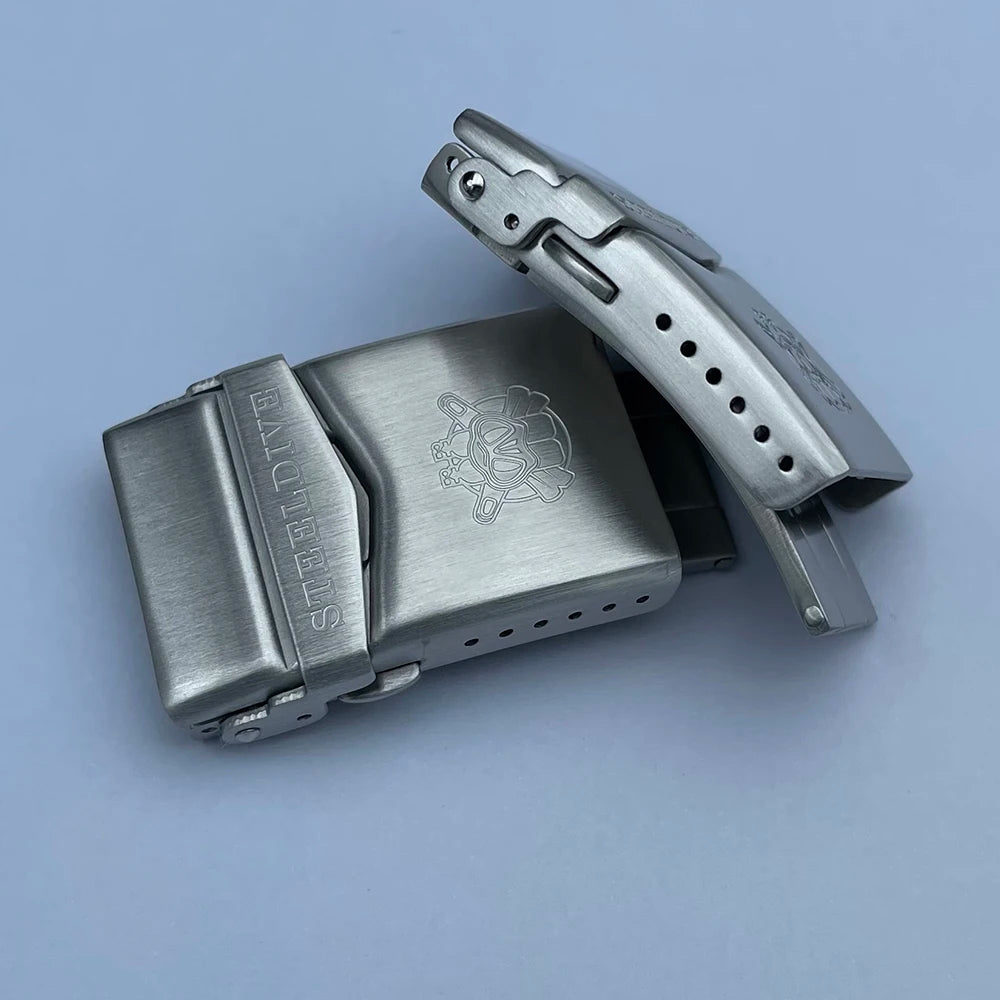 SD1953 stark nachgefragte Keramiklünette 41mm Steeldive 30ATM wasserdichte NH35 Automatik-Herren-Taucheruhr Reloj