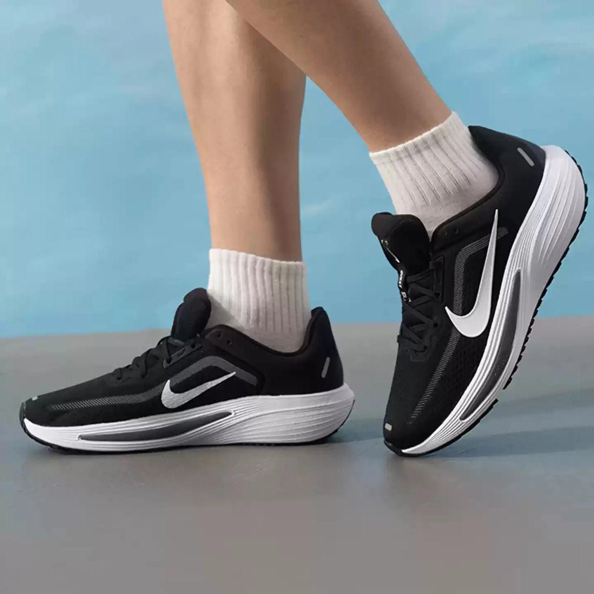 Chaussures de course sur route légères et originales Nike pour hommes, chaussures de sport respirantes pour l'entraînement physique, chaussures de tennis d'extérieur avec amorti, baskets Im6368-005-8