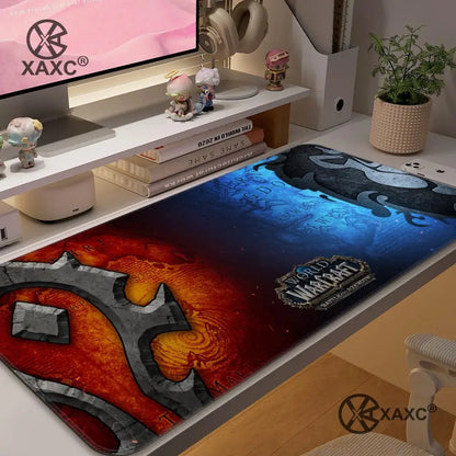 Lich King World Of Warcraft XAXC Mouse Pad large keyboard mouse desk pad non-slip rubber gaming mouse pad laptop mouse carpet