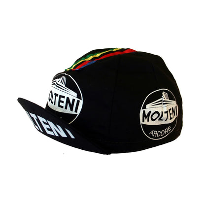 Retro Team Molteni Cycling Cap Breathable Sun Protection Outdoor Sports Hat Unisex
