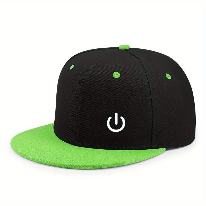 Fashionable And Trendy Outdoor Daily Personalized Casual Versatile Flat Brimmed Baseball Cap Men And Women For Travel Hip-Hop