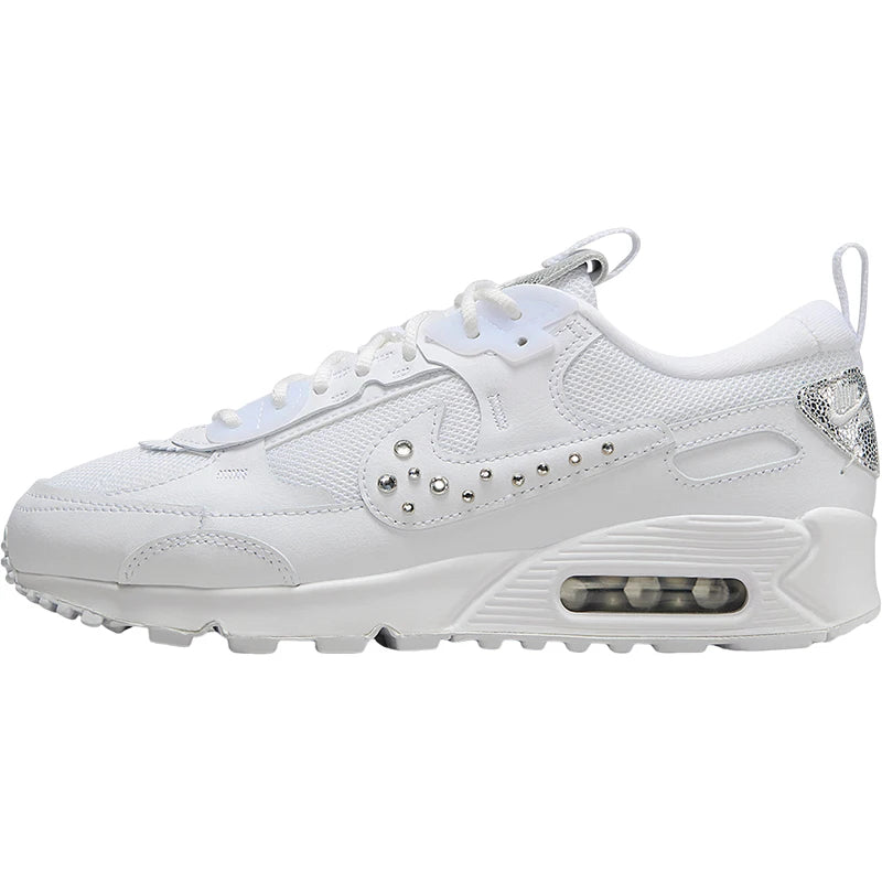 Oryginalne jesienne damskie buty codzienne Nike z niską cholewką, wytrzymałe, model FQ8888-100