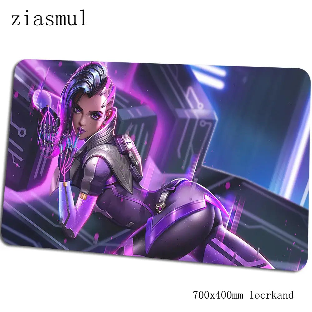 overwatch mouse pad Gorgeous Computer mat 70x40cm gaming mousepad large xl padmouse keyboard games pc gamer desk
