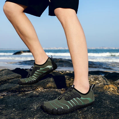 Men Aqua Shoes Water Swimming Shoes Women Sneakers Boys Child Barefoot Shoes Beach Sandals Quick-Dry River Sea Diving Gym