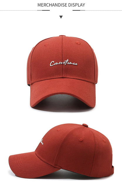 FS Stilfuld orange baseballkasket til mænd og kvinder – mærkevare-designerkasketter med små bogstaver, hiphop-kasketter, street-trucker-kasketter, casquette for mænd