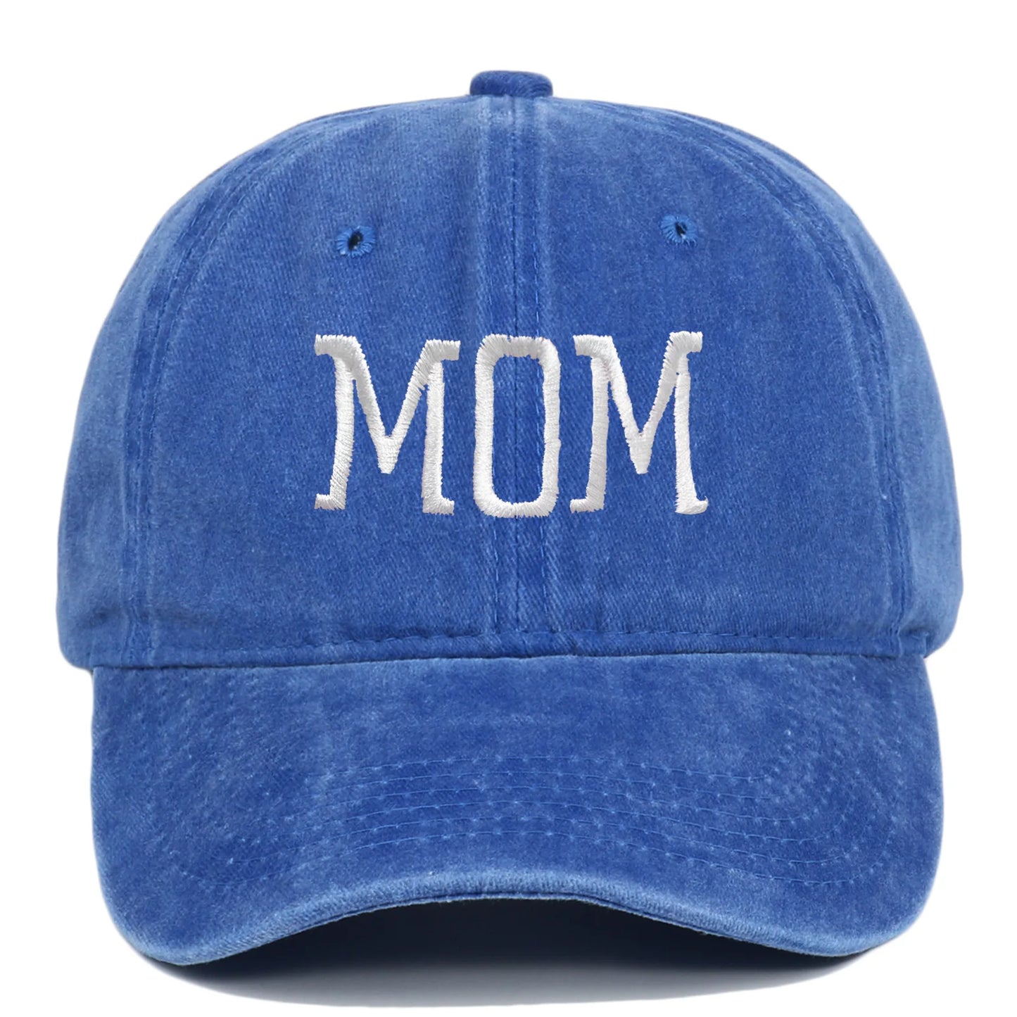 Mom and Dad Embroidered Baseball Hat Retro Sports Running Sunscreen Leisure Daily Versatile Travel Duck Tongue Hat