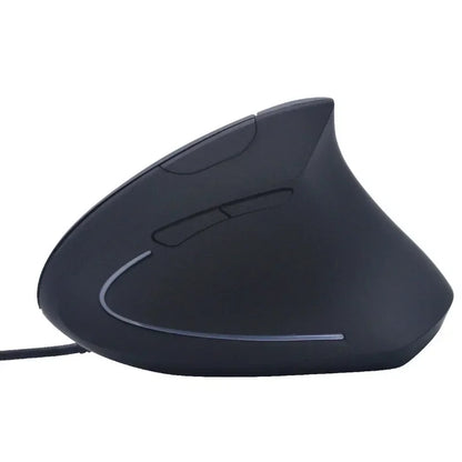 Vertical Optical Mouse Ergonomic USB Wired Gaming Mouse, 4-Level DPI Adjustable Vertical Optical Mouse for Windows PC & Laptop
