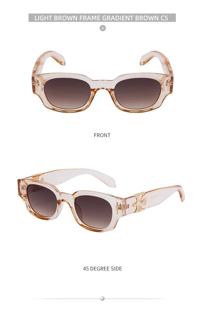 Punk Soaring Eagle Sunglasses Men 2026 Luxury Brand Designer Fashion Rectangle Sun Glasses For Women Steampunk Shades Eyewear