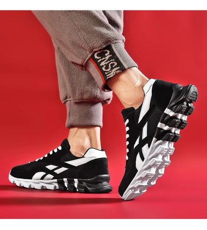 2026 new men's and women's running shoes breathable casual sneakers anti-slip vibration comfortable walking shoes 38-46