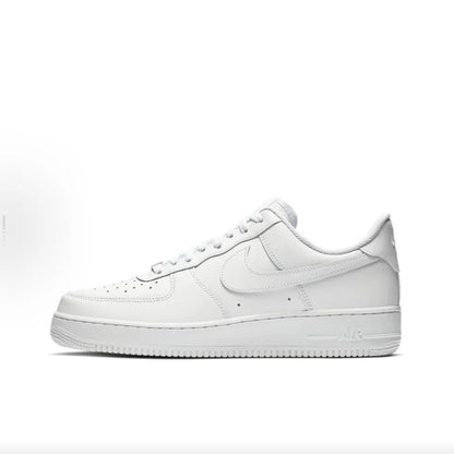 Nike Air Force 1 „Panda“ кожени ежедневни ниски кецове за мъже и жени, бяло/черно, DV0788-001