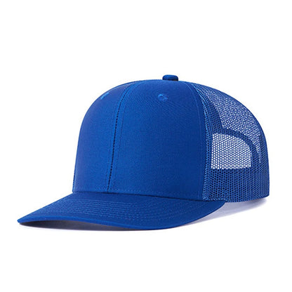 Cappellino da baseball classico in rete traspirante per donne, cappellino casual da camionista traspirante, cappellino unisex regolabile con chiusura a scatto, cappellino sportivo e dinamico da papà