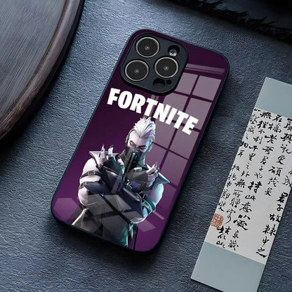 B-Battle-R-Royales-F-FortniteS Phone Case For IPhone 17 Pro Max 15 Pro 14 12 11 13 Mini X XR XS 16 Plus SE Glass Cover