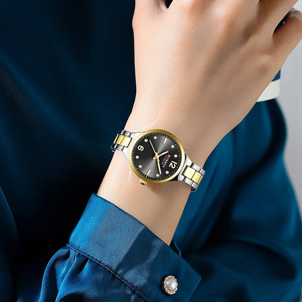 CURREN Luxury Women Bracelet Quartz Watches For Women Magnetic Watch Ladies Sports Dress Wrist Watch Clock Relogio Feminino