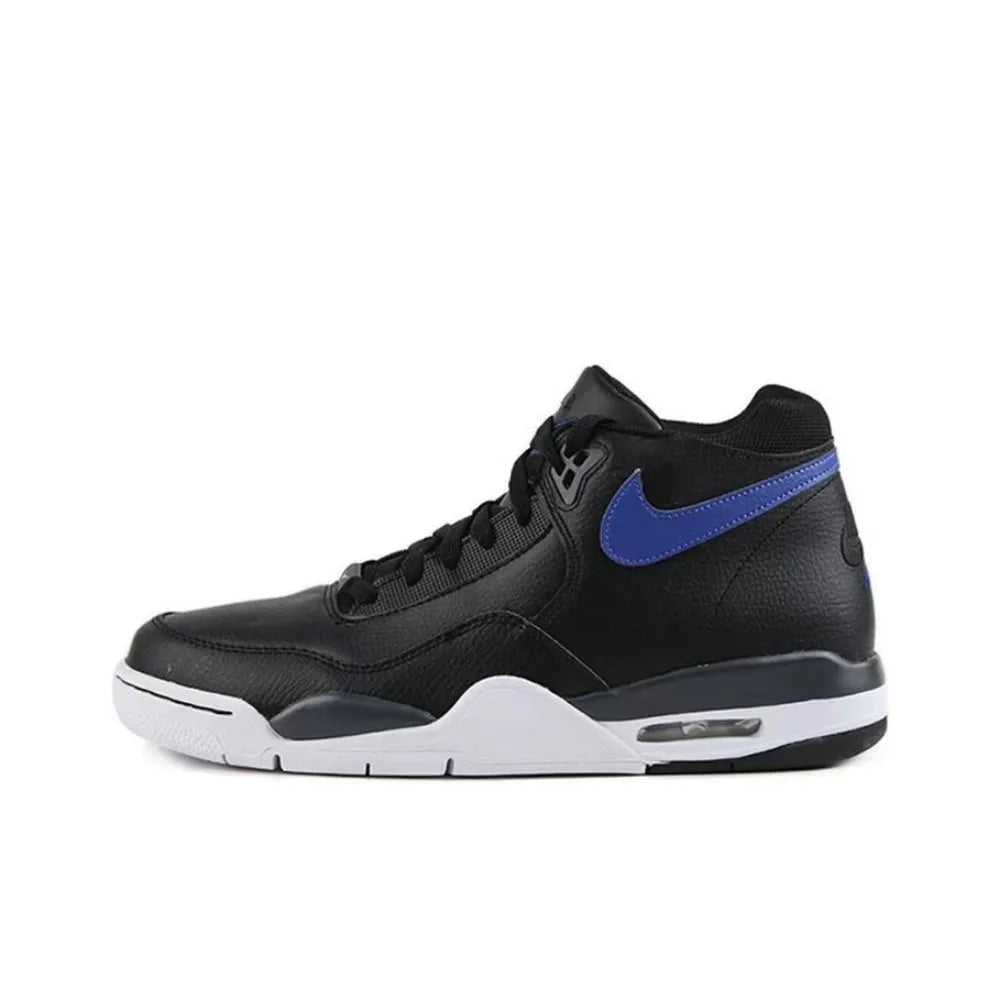 Scarpe da basket retrò Nike Flight Legacy Mid-Top con struttura antiscivolo, resistente e ammortizzata - Unisex BQ4212-003