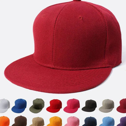 Cappellino da baseball a visiera piatta con logo personalizzato stampato o ricamato, cappellino unisex da esterno, cappellino hip hop "Dad Hat", gorras da uomo, cappellino street snapback