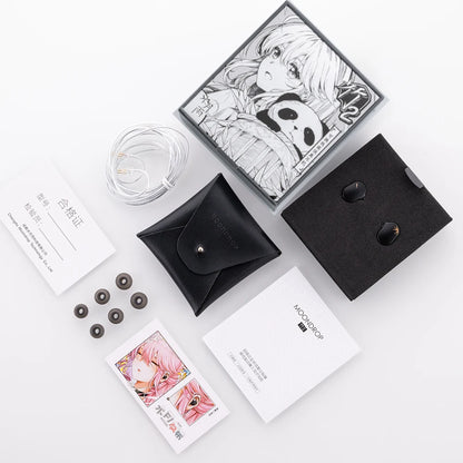 Moondrop CHU II Wired IEM Earphones with Dynamic Driver, CHU2 HiFi In-Ear Monitor Headphones, Detachable 0.78mm Cable Earbuds