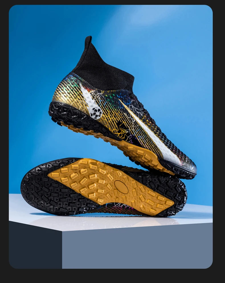 Męskie buty piłkarskie, dziecięce buty piłkarskie, damskie profesjonalne buty piłkarskie, antypoślizgowe buty TF/FG, sportowe buty piłkarskie do użytku na świeżym powietrzu