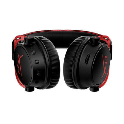 HyperX Cloud Alpha Wireless Gaming Headset with 300 Hour Battery, Dual Chamber Drivers, DTS Spatial Audio, Detachable Noise Cancelling Mic