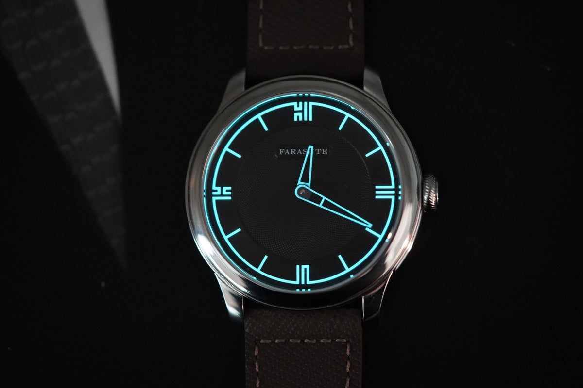 FARASUTE New Power Reserve 80 Hours Manual Mechanical Watch For Men Swiss Super Luminous Sapphire 5Bar Waterproof Wristwatches