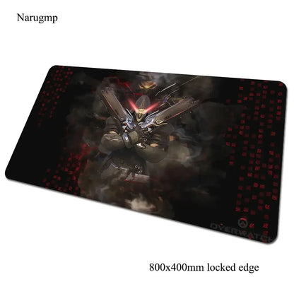 Overwatch pelės kilimėlis 80x40cm, žaidimų pelės kilimėlis, Helovino dovana, didelis pelės kilimėlis žaidėjams, kompiuterio stalo kilimėlis, notebook pelės kilimėlis PC