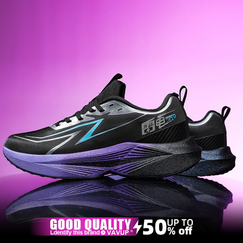 Scarpe da corsa da uomo Marathon, scarpe sportive specializzate, traspiranti, leggere, da donna, antiscivolo, con soletta in carbonio, comode sneakers