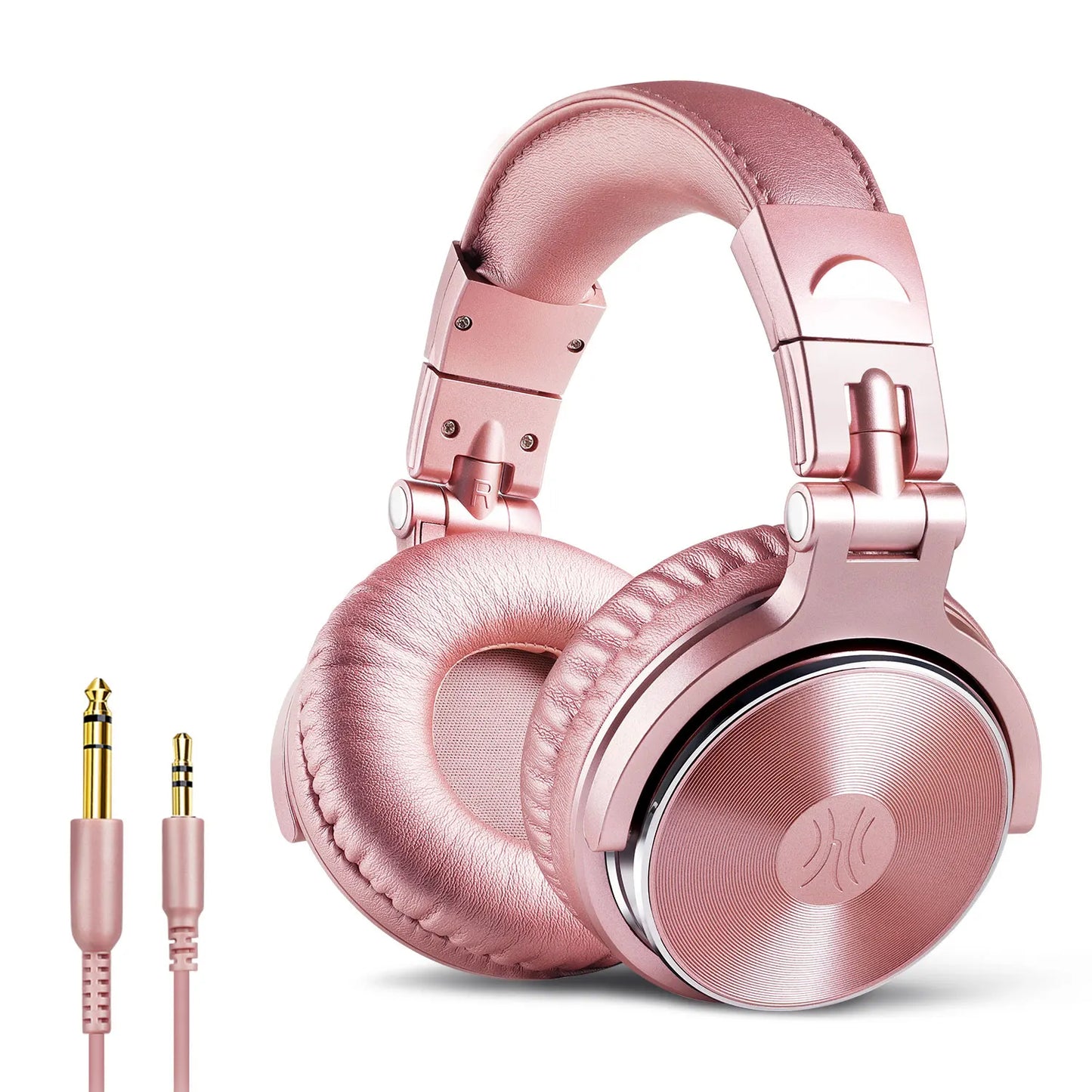 OneOdio Professional DJ Headphones Over-Ear Studio Monitor Headset with Microphone, HiFi Wired Bass Gaming Headphones for PC, Phone, PS4 & Xbox