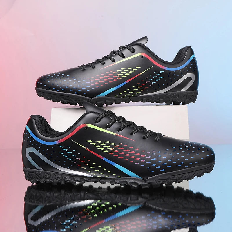 New Men Soccer Shoes High-top Futsal High-quality Cleats Grass Non-Slip Football Boots Match Sneakers Indoor Hot-selling FG/TF