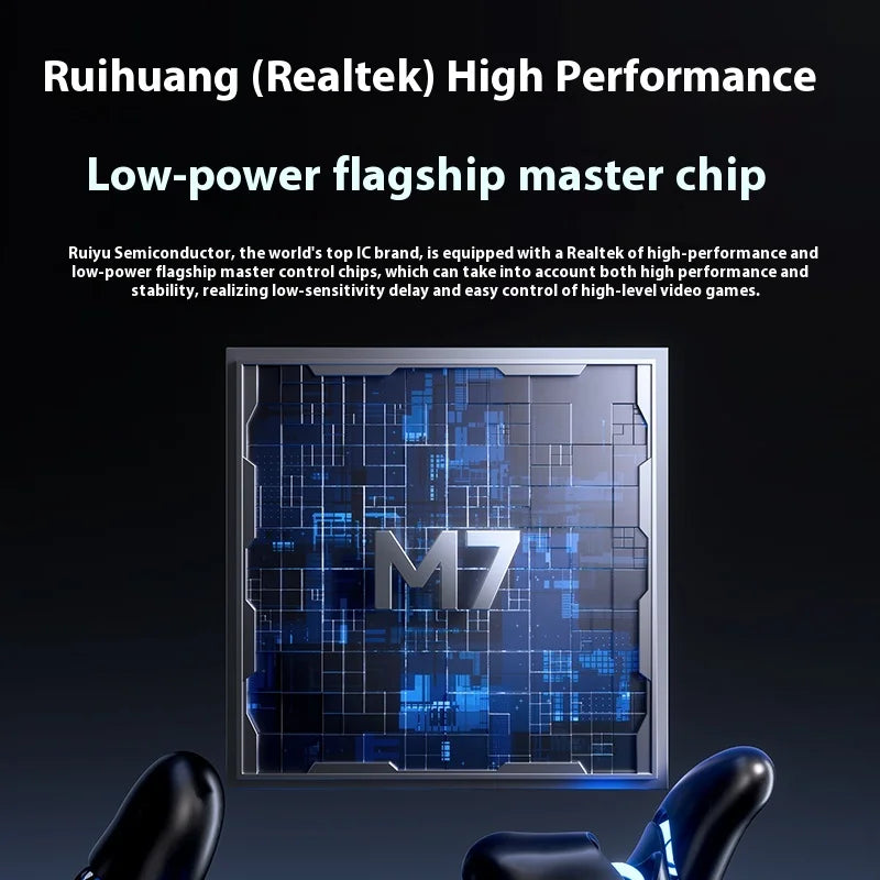 MCHOSE M7 Ultra Εργονομικό Gaming Mouse PAW3950 Super Sensor TOPSPEED Ρυθμός αναφοράς 8000Hz Ελαφρύς σχεδιασμός Realtek Master Mice