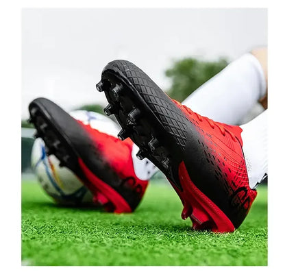 Lage voetbalschoenen met lange TF-noppen, slijtvast en flexibel, geschikt voor buitensporten op het veld
