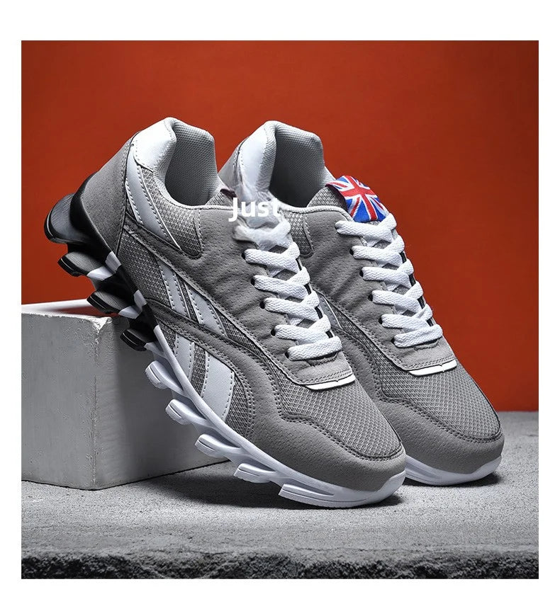 2026 new men's and women's running shoes breathable casual sneakers anti-slip vibration comfortable walking shoes 38-46