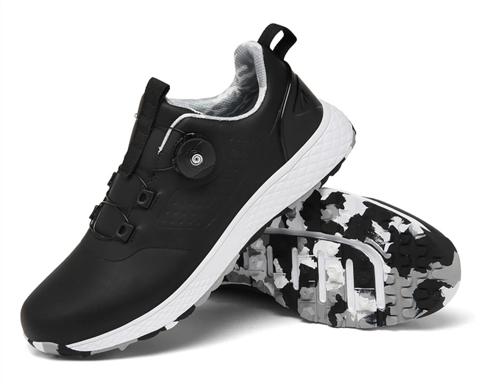 Hot Sale Waterproof Golf Shoes Unisex Outdoor Non-Slip Golf Sneakers Men Luxury Comfortable Golfer Footwear Women Walking Shoes