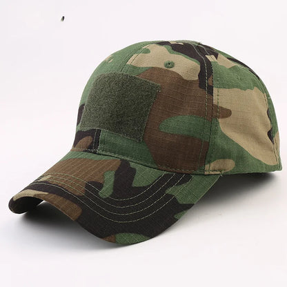 Adjustable Baseball Cap Summer Sunscreen Hat Camouflage Camo Camping Hiking Fishing Caps