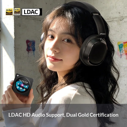 FiiO EH13 Wireless Bluetooth ANC Over-Ear Headphones – HiFi LDAC Noise Cancelling Gaming Headset with Deep Bass & Long Battery Life