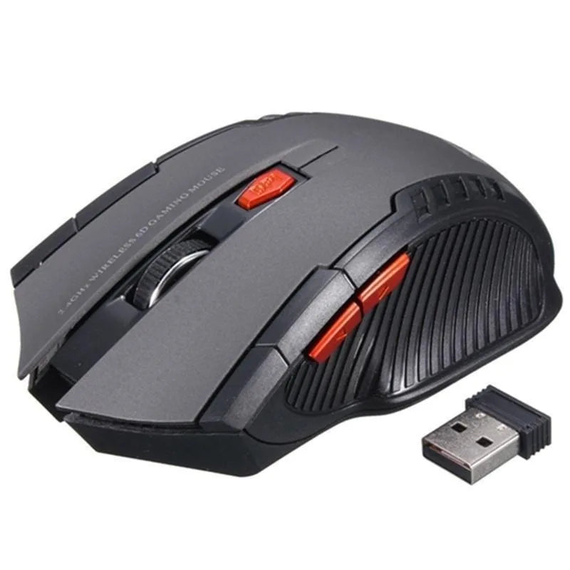 Mini Portable Wireless Optical Mouse 2.4GHz USB Computer Mouse for PC & Laptop, Ergonomic Mini Portable Wireless Mouse with Adjustable DPI