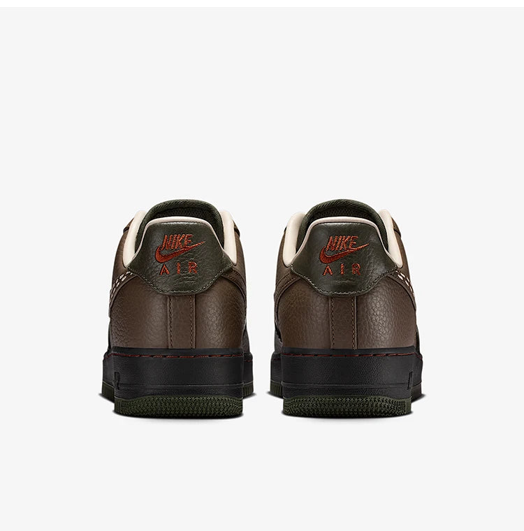 Oryginalne jesienne męskie buty codzienne Nike z niską cholewką i sznurowaniem, odporne na zużycie, model IQ1122-320