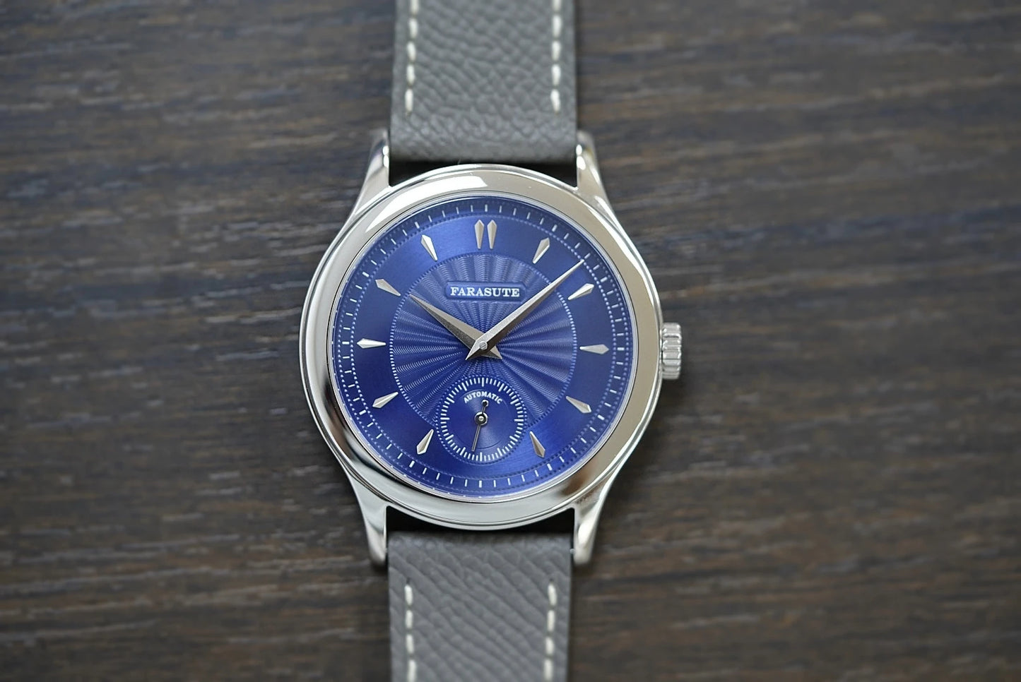 FARASUTE Luxury Mechanical Watch 316L Stainless Steel Case Hangzhou Customized Movement Small Second Hand Dial reloj hombre Gift