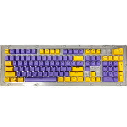 106 Keys Grey Red Keycaps PBT Specials Keycap Backlit Two-Color Key Caps For MX Switch 61/87104 Mechanical Keyboard