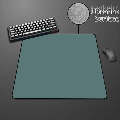 Svart Speed-musmatta i enfärgad design med hög elasticitet, halkfri undersida, premium gamingmusmatta för e-sport med ultrafin yta, deskmat