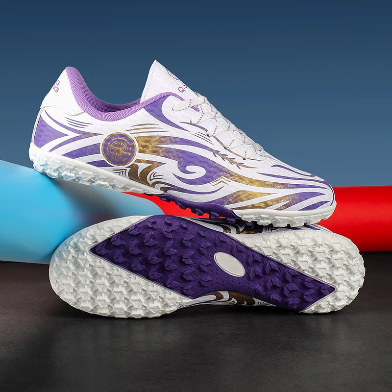 Nouveaux hommes bottes de Football respirantes unisexe livraison directe chaussures de Football en plein air ultralégères chaussures de Sport antidérapantes entraînement Sport