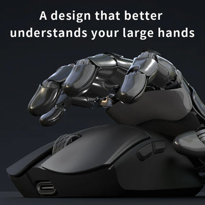 Souris gaming sans fil Darmoshark M3 V2 Tri-Mode 8K, capteur PAW3395, 26K DPI – Souris gaming ultra-légère pour PC et ordinateur portable