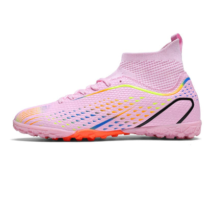 Men's Football Boots Professional Turf Futsal Match Grass Unisex Outdoor Training Soccer Shoes Soccer Cleats Non-slip Breathable