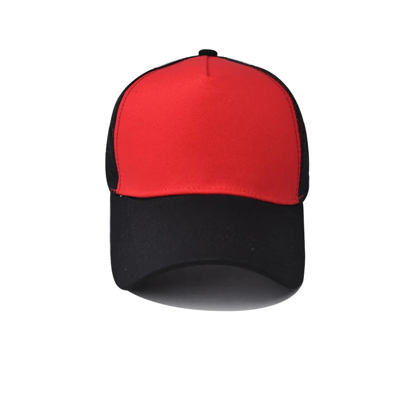 Cappellino da baseball per adulti, cappellino a rete, visiera curva poco profonda, cappello unisex, cappello estivo, cappello traspirante, cappellino da ombra, cappellino per primavera e autunno, cappellino hip hop aderente